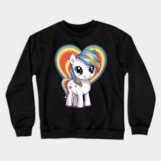 Love Pony Crewneck Sweatshirt